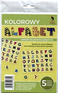 Picture of Naklejki przezroczyste alfabet 5 szt