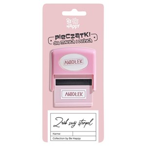 Obrazek Pieczątka z napisem - Aniołek