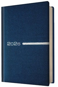 Picture of Kalendarz 2026 A5 dzienny kieszonka niebieski
