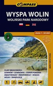 Obrazek Wyspa Wolin Woliński Park Narodowy mapa turystyczna