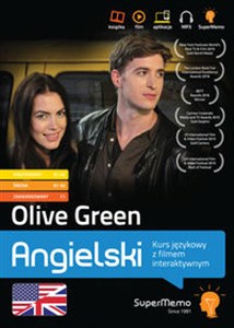 Obrazek Olive Green Kurs językowy z filmem interaktywnym poziom podstawowy A1-A2 średni B1-B2 oraz zaawansowany