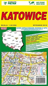 Picture of Katowice 1:20 000 plan miasta PIĘTKA