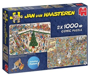 Picture of Puzzle 2x1000 Haasteren Świąteczne zakupy G3