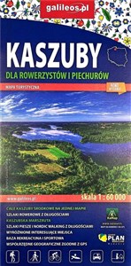 Obrazek Kaszuby dla rowerzystów i piechurów - mapa turystyczna 1: 60 000