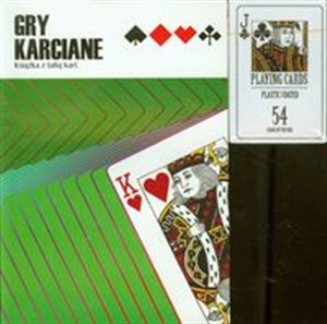 Obrazek Gry karciane Książka plus karty zielona