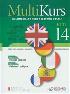 Picture of Multikurs t.a 14 Finanse osobiste Multimedialny kurs 5 języków obcych