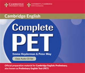 Picture of Complete PET Class Audio 2CD