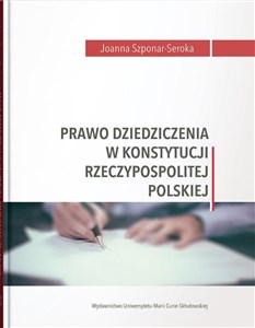 Picture of Prawo dziedziczenia w Konstytucji Rzeczypospolitej Polskiej