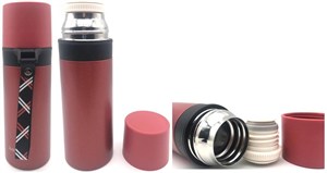 Obrazek Termos próżniowy 350ml Czerwony FRESH