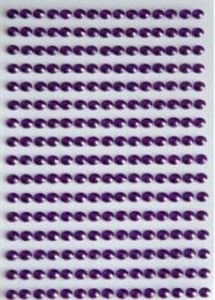 Picture of Dżety samoprzylepne fioletowe 6mm 140szt