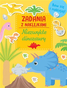 Picture of Zadania z naklejkami. Niezwykłe dinozaury