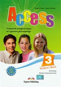 Obrazek Access 3 Student's Book + CD Podręcznik przygotowujący do egzaminu gimnazjalnego