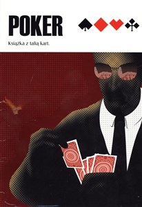 Obrazek Poker Książka z talią kart brązowa