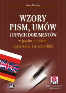Picture of Wzory pism umów i innych dokumentów w języku polskim angielskim i niemieckim