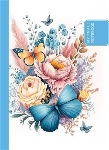 Obrazek Notatnik ozdobny 105x148/48K gładki TW Bukiet
