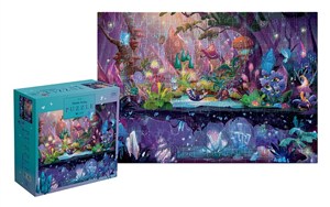 Obrazek Puzzle 500 Metallic Fantasy Magic Forest