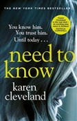 polish book : Need To Kn... - Karen Cleveland