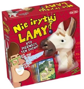 Obrazek Nie irytuj Lamy! Kto pierwszy, ten suchy!