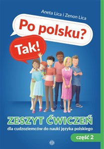 Obrazek Po polsku? Tak! Zeszyt ćwiczeń dla cudzoziemców do nauki języka polskiego Część 2 z płytą CD