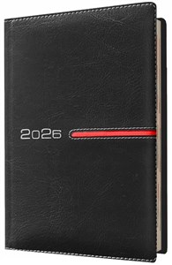 Picture of Kalendarz 2026 A6 tygodniowy czarny