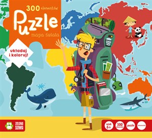 Obrazek Puzzle 300 Mapa świata