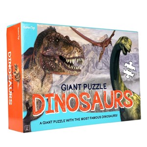 Picture of Puzzle podłogowe dinozaury 120el