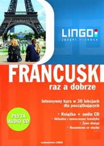 Picture of Francuski raz a dobrze z płytą CD Intensywny kurs języka francuskiego w 30 lekcjach dla początkujących