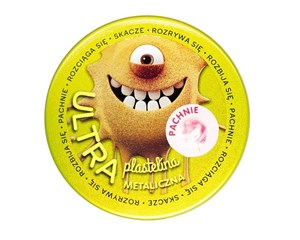 Obrazek Ultra Plastelina Pachnąca metaliczna złota