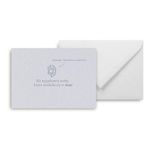 Picture of Mini kartka Urodziny maj