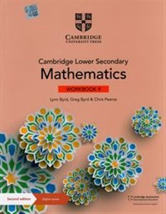 Obrazek Cambridge Lower Secondary Mathematics Workbook 9 with Digital Access (1 Year)