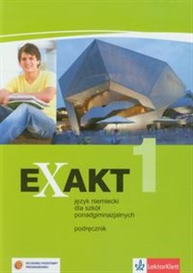 Obrazek Exakt 1 Język niemiecki Podręcznik + CD szkoła ponadgimnazjalna