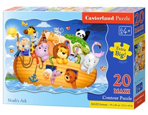 Picture of Puzzle Maxi Konturowe: Noah's Ark 20