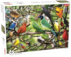 Picture of Puzzle Exotic Birds  500