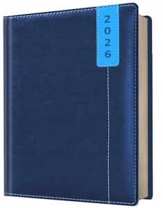 Picture of Kalendarz 2026 B6 dzienny niebieski