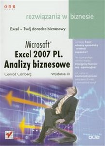 Picture of Microsoft Excel 2007 PL Analizy biznesowe Rozwiązania w biznesie