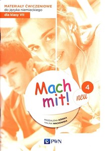 Obrazek Mach mit! neu 4 Materiały ćwiczeniowe do języka niemieckiego dla klasy 7 Szkoła podstawowa