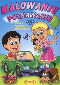 Obrazek Malowanie Poznawanie Sport zabawki zwierzęta