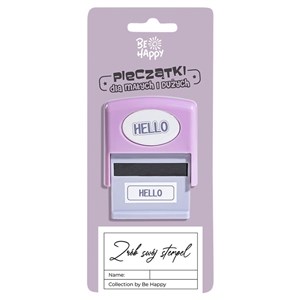 Obrazek Pieczątka z napisem - Hello