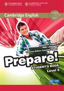Obrazek Cambridge English Prepare! 5 Student's Book