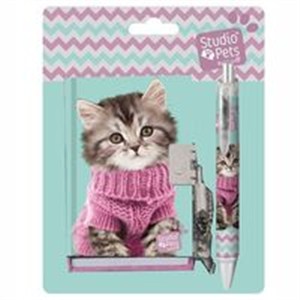 Obrazek Zestaw Pamiętnik z długopisem Studio Pets