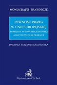 Pewność pr... - Dagmara Kornobis-Romanowska -  books in polish 