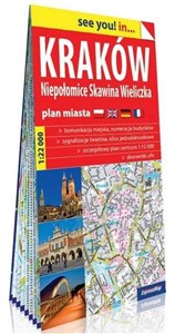 Picture of Kraków Niepołomice Skawina Wieliczka plan miasta 1:22 000