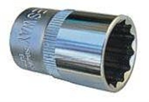Obrazek S04H4916 Nasadka 1/2" 12-kątna 16mm