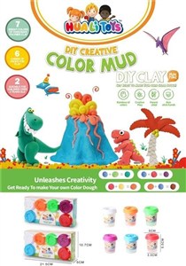 Picture of Zestaw ciastoliny 6szt