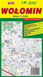 Obrazek Wołomin 1:9 000 plan miasta PIĘTKA