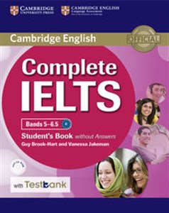 Picture of Complete IELTS Bands 5-6.5 Student's Book without Answers with CD-ROM with Testbank