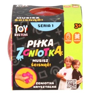 Obrazek TOY BUSTERS Piłka Zgniotka 9wz