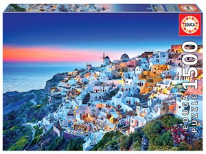 Picture of Puzzle 1500 Santorini Grecja 110473