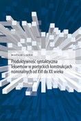 Produktywn... - Władysław Śliwiński -  Polish Bookstore 