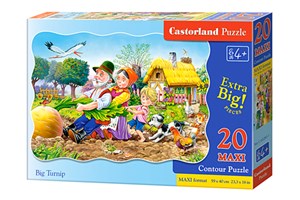 Picture of Puzzle Maxi Konturowe: Big Turnip 20